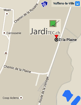 Plan d'accs  Vufflens-la-Ville avec itinraire Google Maps (cliquer ICI)