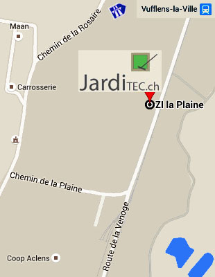 Plan d'acc�s � Vufflens-la-Ville avec itin�raire Google Maps (cliquer ICI)