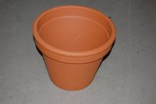 Terre cuite nature - Pot, D20cm