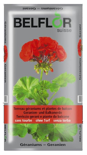 terreau g�raniums sans tourbe 20L - 102 sacs / pal
