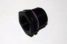 Raccord � visser PP - 3/4 M  x  1/2 F O-Ring
