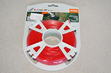 Fil Stihl carr� rouge - 2,7mm    32 ml