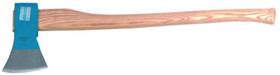 Hache de b�cherons fa�on bernoise - mi-large, 1,4kg poids de t�te,taillant 95-115mm larg,manche cintr� fr�ne 60cm