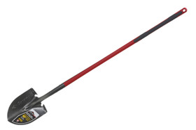 Pelle pointue Pro - manche fibre rouge