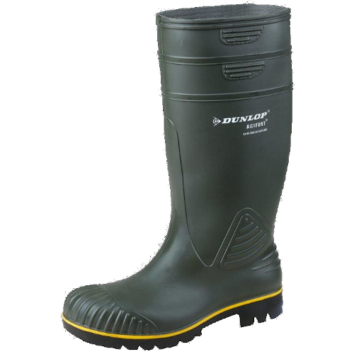 Bottes de travail 39/40 - Dunlop Ede vert