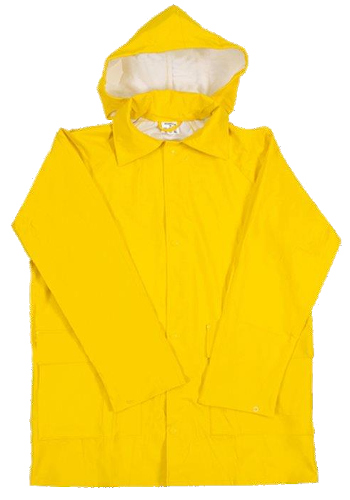 Veste de pluie M - jaune