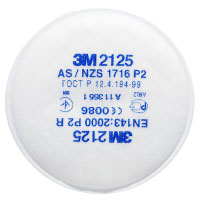 Filtre � particule 2 pc.  P2 - P2 rond blanc