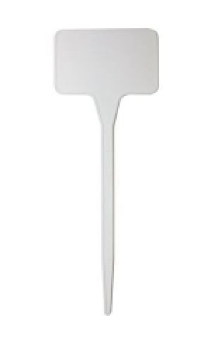 Etiquettes � planter 45� 35cm - 10pc blanc